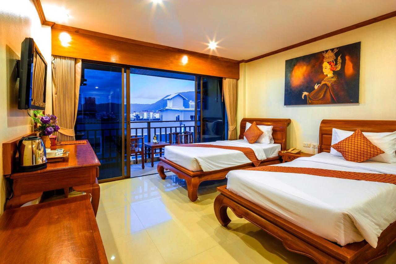 Patong Heaven Hotel Bagian luar foto